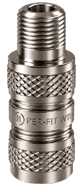 PER FIT WTU connector, stainless